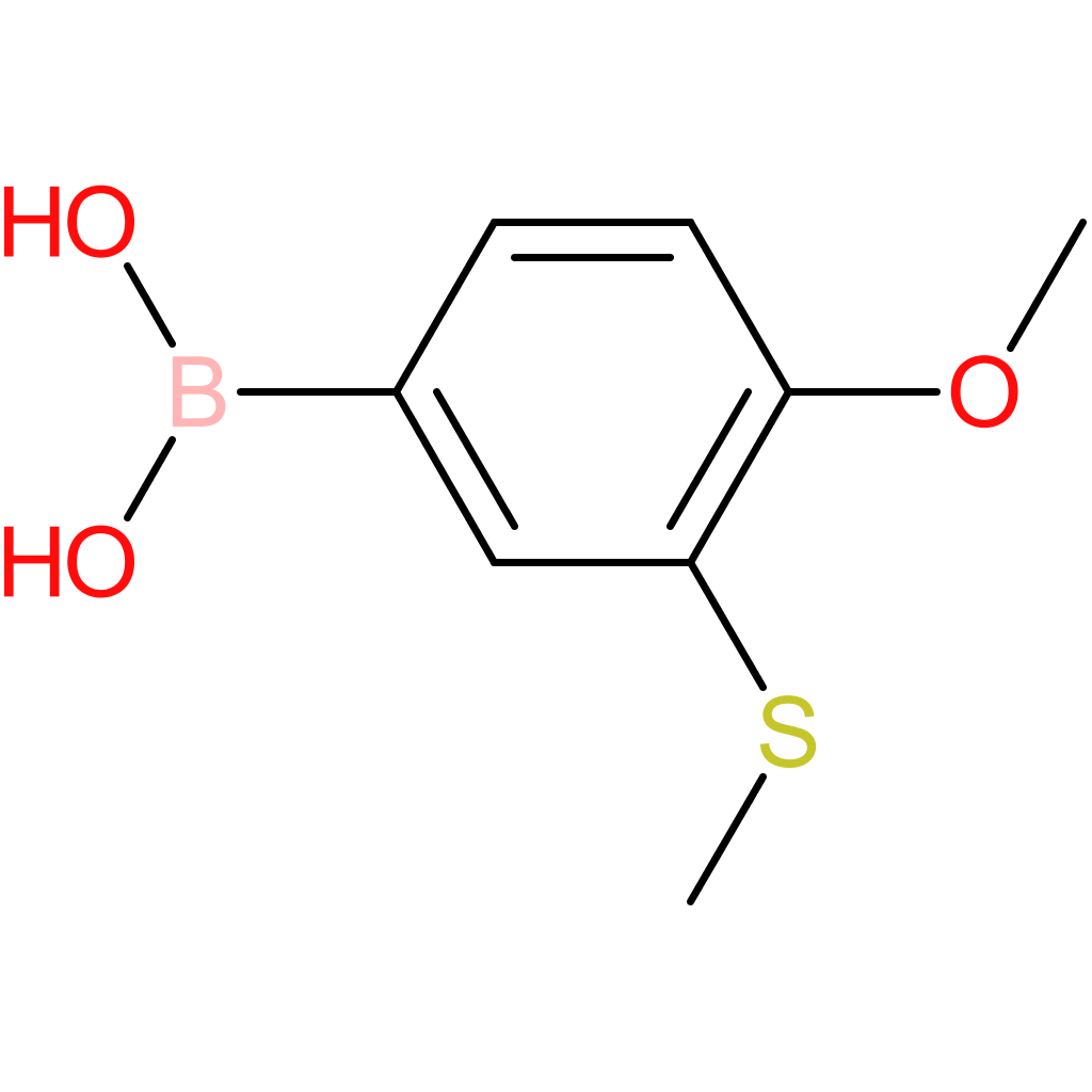 4-methoxy-3-(methylthio)phenylboronic acid