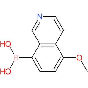 (5-methoxy-8-isoquinolinyl)boronic acid