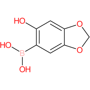 (6-hydroxy-2h-1,3-benzodioxol-5-yl)boronic acid