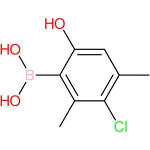 (3-chloro-6-hydroxy-2,4-dimethylphenyl)boronic acid