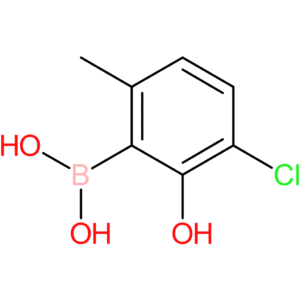 (3-chloro-2-hydroxy-6-methylphenyl)boronic acid