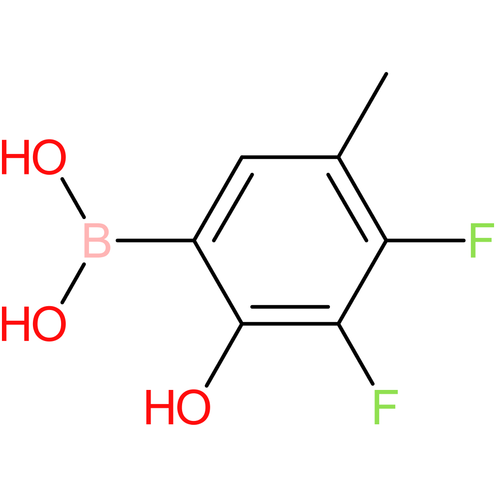 (3,4-difluoro-2-hydroxy-5-methylphenyl)boronic acid