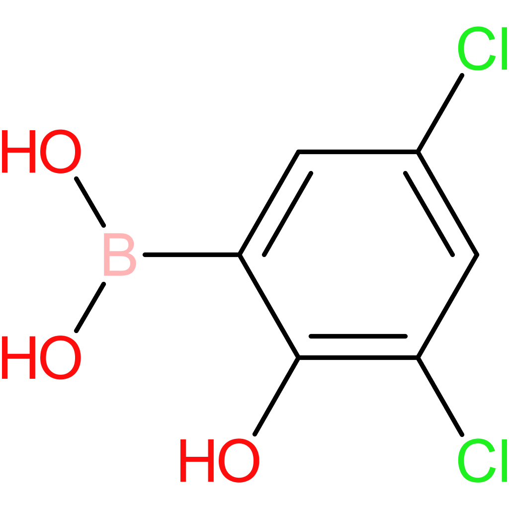 (3,5-dichloro-2-hydroxyphenyl)boronic acid