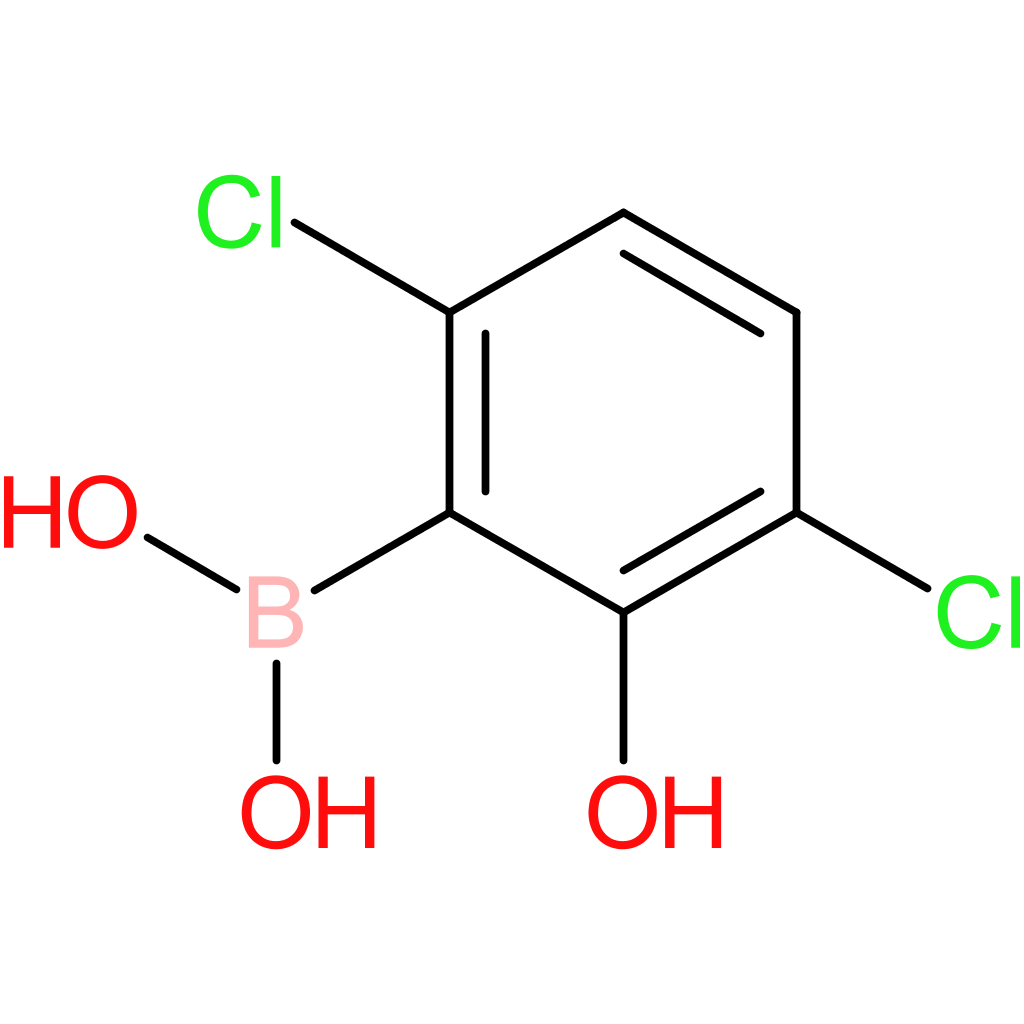 (3,6-dichloro-2-hydroxyphenyl)boronic acid