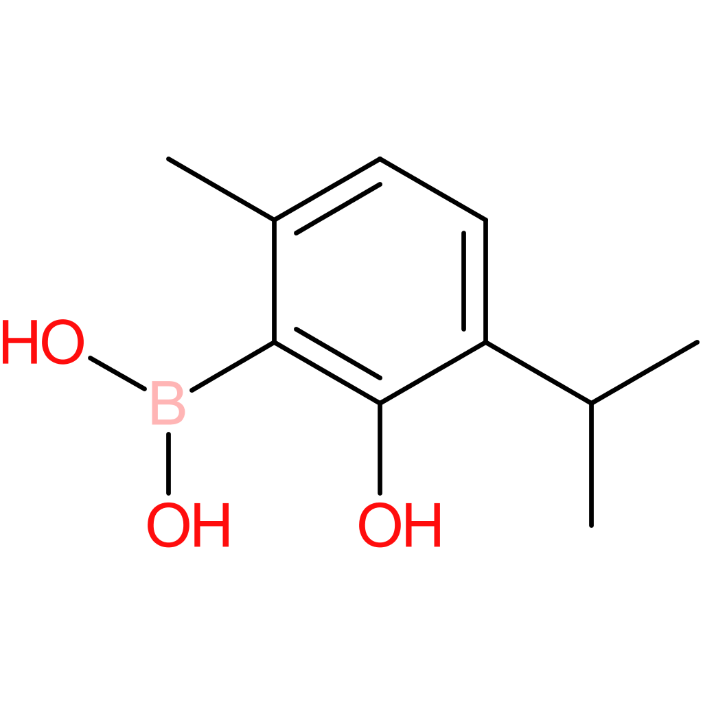 [2-hydroxy-6-methyl-3-(propan-2-yl)phenyl]boronic acid