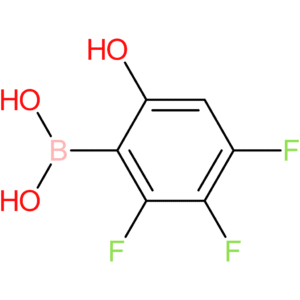 (2,3,4-trifluoro-6-hydroxyphenyl)boronic acid