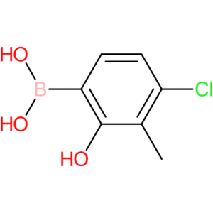 (4-chloro-2-hydroxy-3-methylphenyl)boronic acid