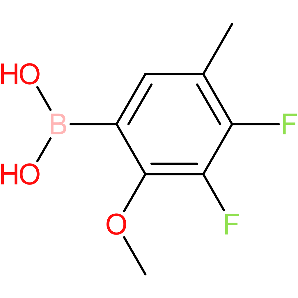 (3,4-difluoro-2-methoxy-5-methylphenyl)boronic acid