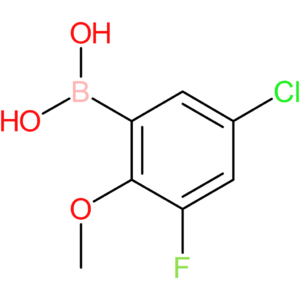 (5-chloro-3-fluoro-2-methoxyphenyl)boronic acid