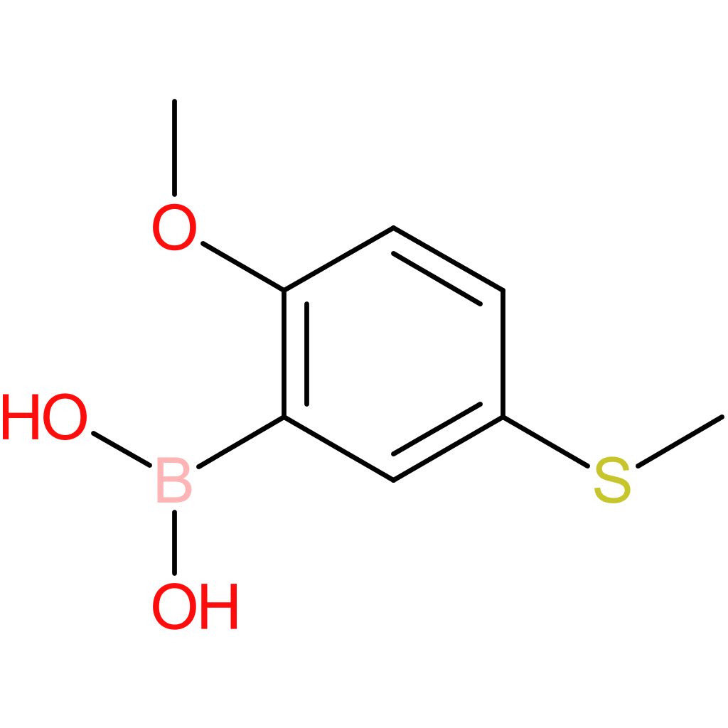 [2-methoxy-5-(methylsulfanyl)phenyl]boronic acid