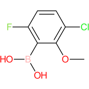 (3-chloro-6-fluoro-2-methoxyphenyl)boronic acid