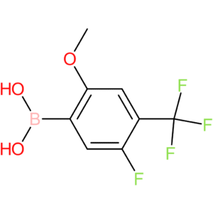 [5-fluoro-2-methoxy-4-(trifluoromethyl)phenyl]boronic acid