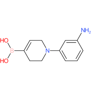 (1-(3-aminophenyl)-1,2,3,6-tetrahydropyridin-4-yl)boronic acid