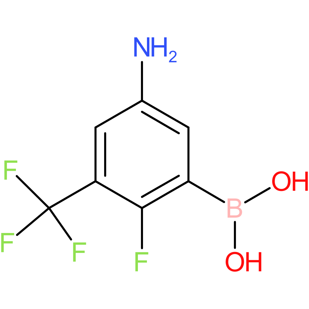 [5-amino-2-fluoro-3-(trifluoromethyl)phenyl]boronic acid