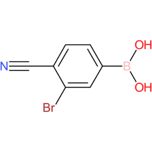 (3-bromo-4-cyanophenyl)boronic acid