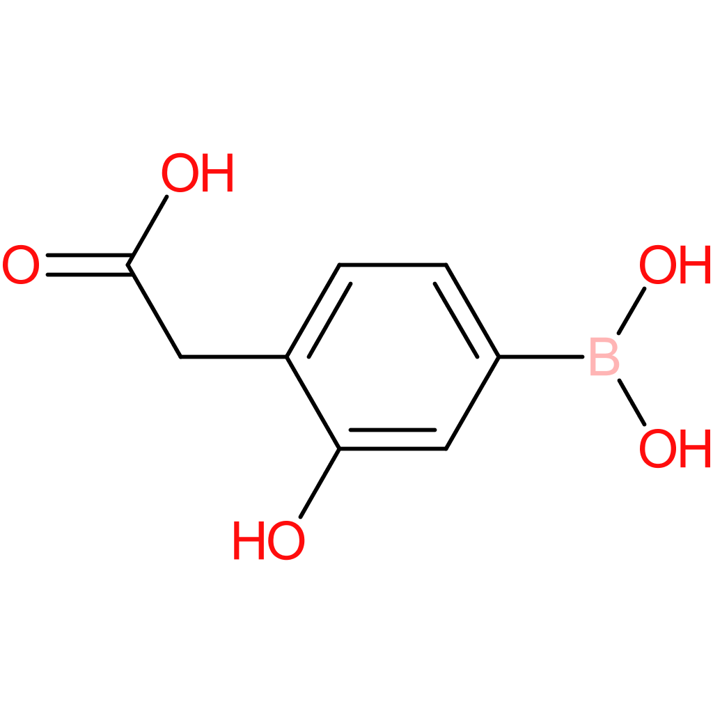 2-(4-borono-2-hydroxyphenyl)acetic acid