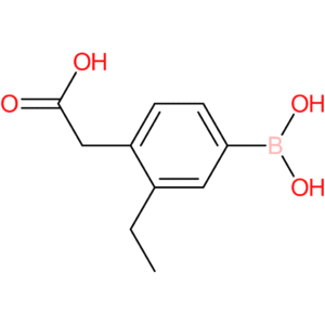 2-(4-borono-2-ethylphenyl)acetic acid