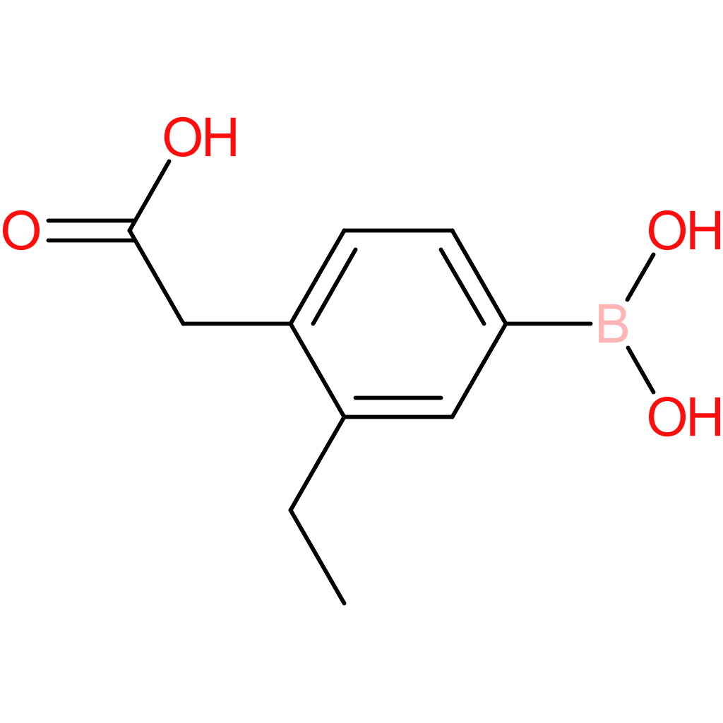 2-(4-borono-2-ethylphenyl)acetic acid