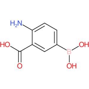 2-amino-5-(dihydroxyboranyl)benzoic acid