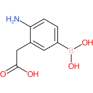 2-(2-amino-5-boronophenyl)acetic acid