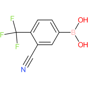 3-cyano-4-(trifluoromethyl)phenylboronic acid