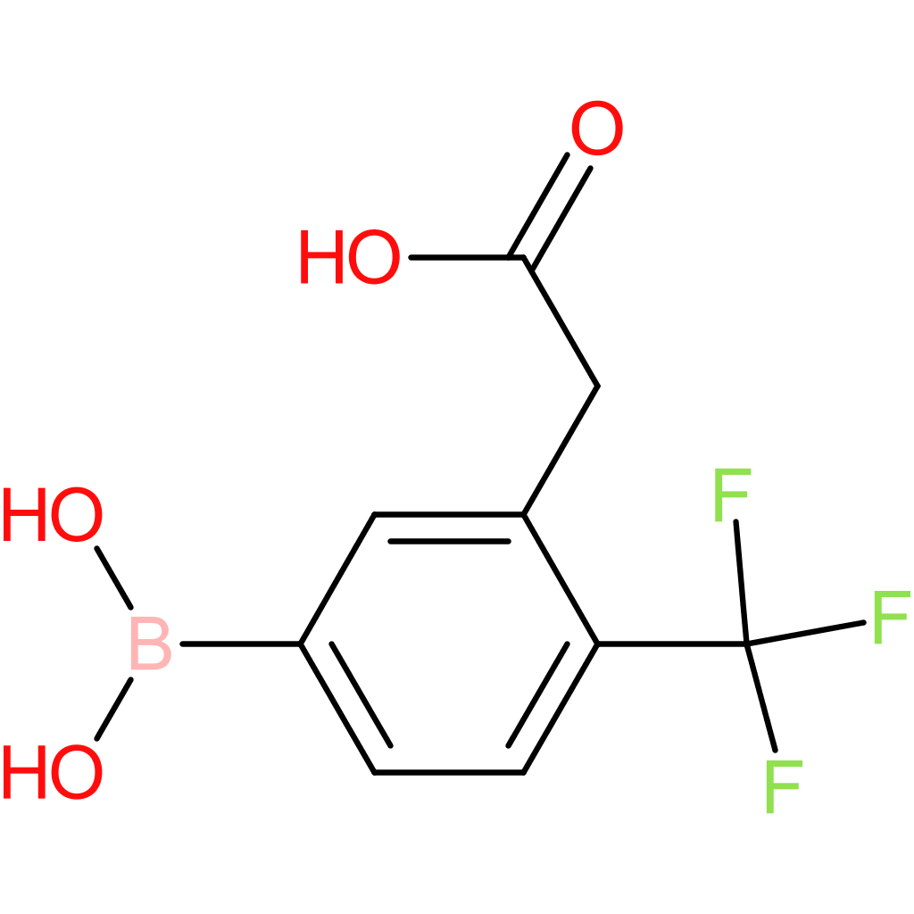 2-(5-borono-2-(trifluoromethyl)phenyl)acetic acid