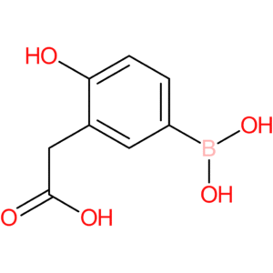 2-(5-borono-2-hydroxyphenyl)acetic acid