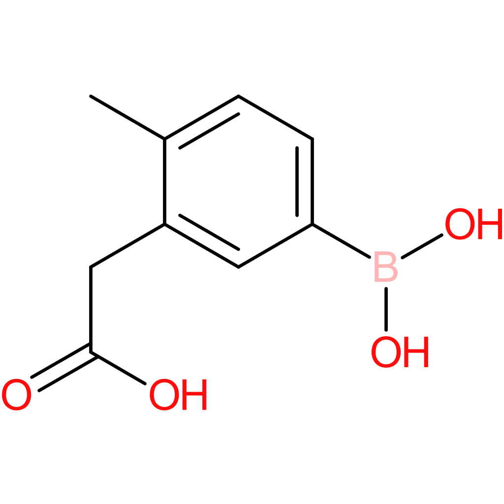 2-(5-borono-2-methylphenyl)acetic acid