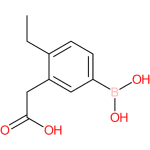 2-(5-borono-2-ethylphenyl)acetic acid