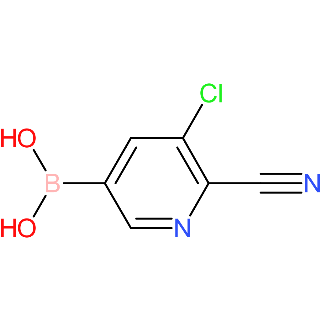 (5-chloro-6-cyanopyridin-3-yl)boronic acid