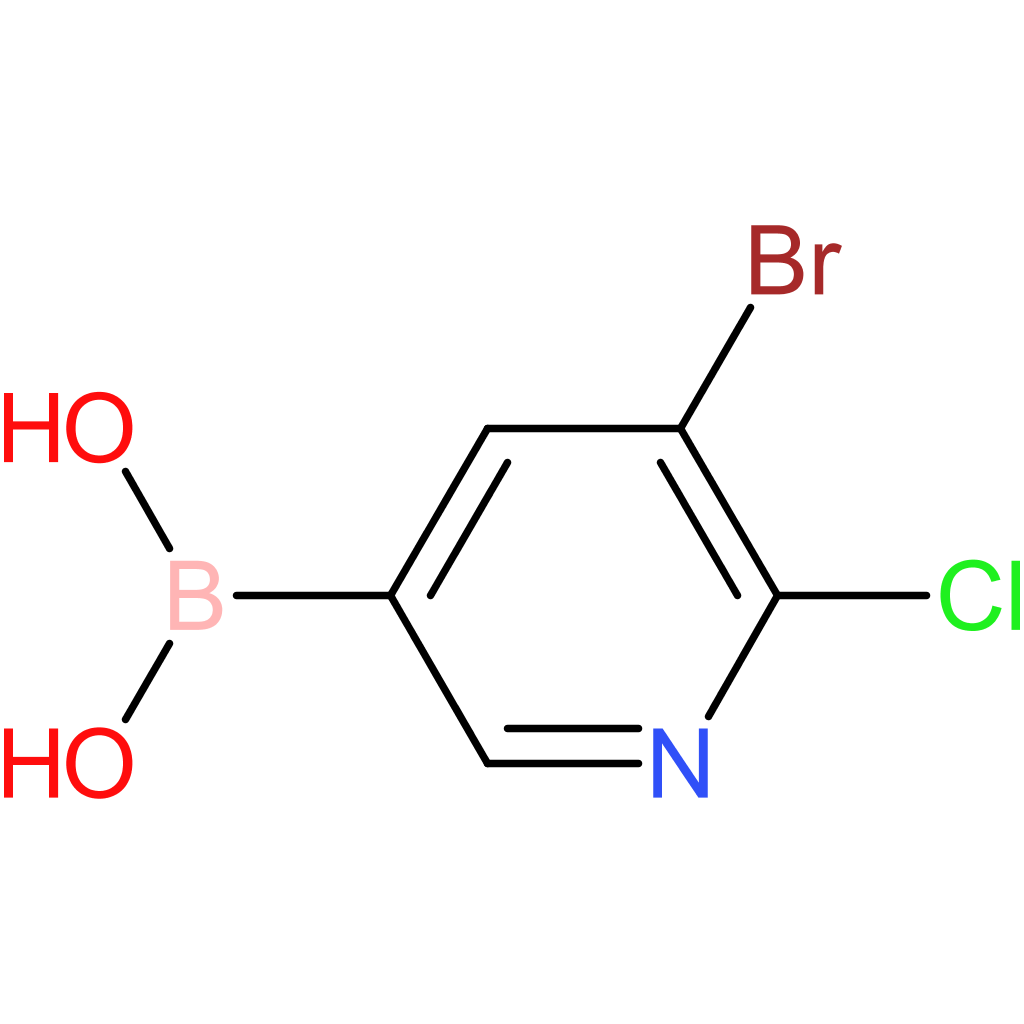 5-bromo-6-chloropyridine-3-boronic acid