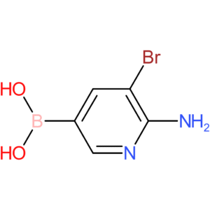 (6-amino-5-bromopyridin-3-yl)boronic acid