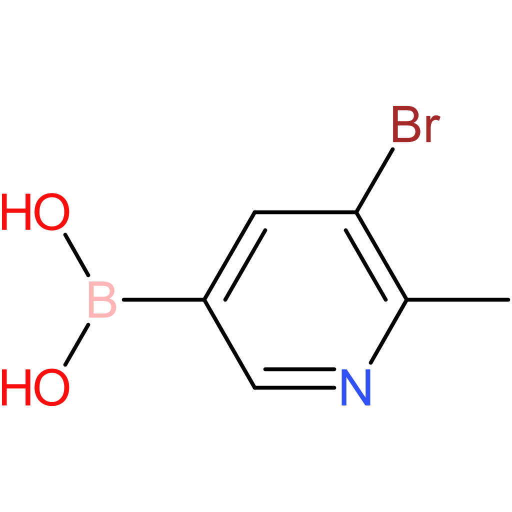 6-methyl-5-bromopyridine-3-boronic acid