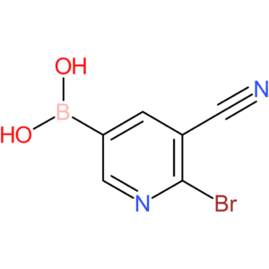 (6-bromo-5-cyanopyridin-3-yl)boronic acid