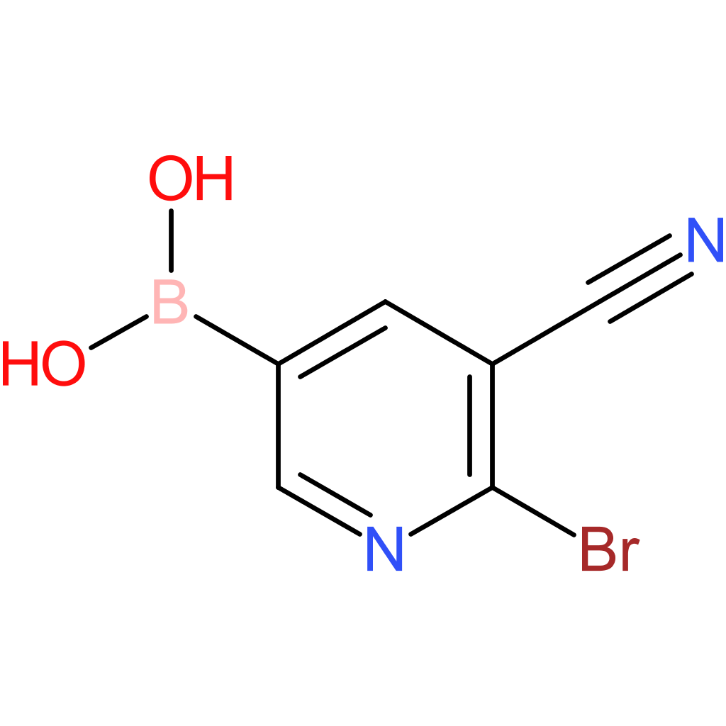 (6-bromo-5-cyanopyridin-3-yl)boronic acid