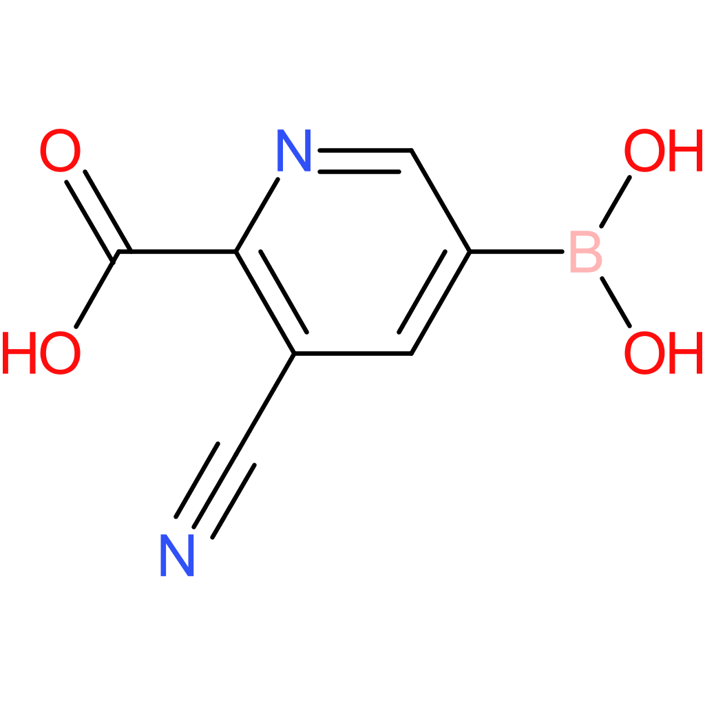 5-borono-3-cyanopicolinic acid
