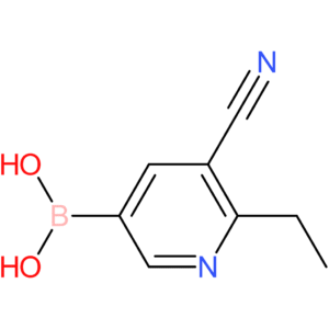 5-cyano-6-ethylpyridin-3-ylboronic acid