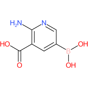 6-amino-5-carboxypyridine-3-boronic acid