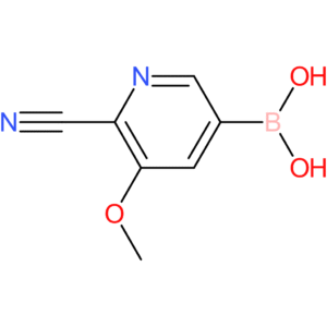 6-cyano-5-methoxypyridin-3-ylboronic acid