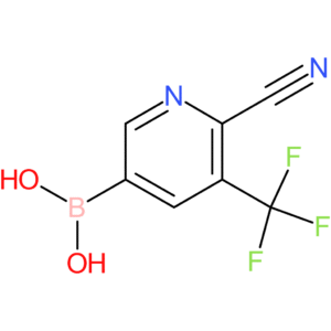 6-cyano-5-(trifluoromethyl)pyridin-3-ylboronic acid