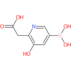 2-(5-borono-3-hydroxypyridin-2-yl)acetic acid