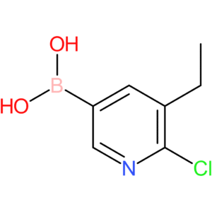 6-chloro-5-ethylpyridine-3-boronic acid