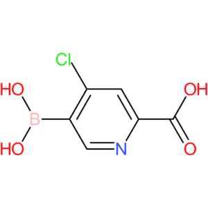 4-chloro-5-(dihydroxyboranyl)pyridine-2-carboxylic acid