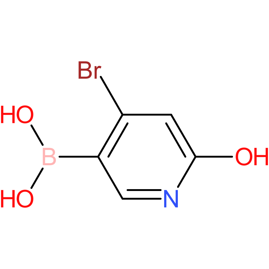 (4-bromo-6-hydroxypyridin-3-yl)boronic acid