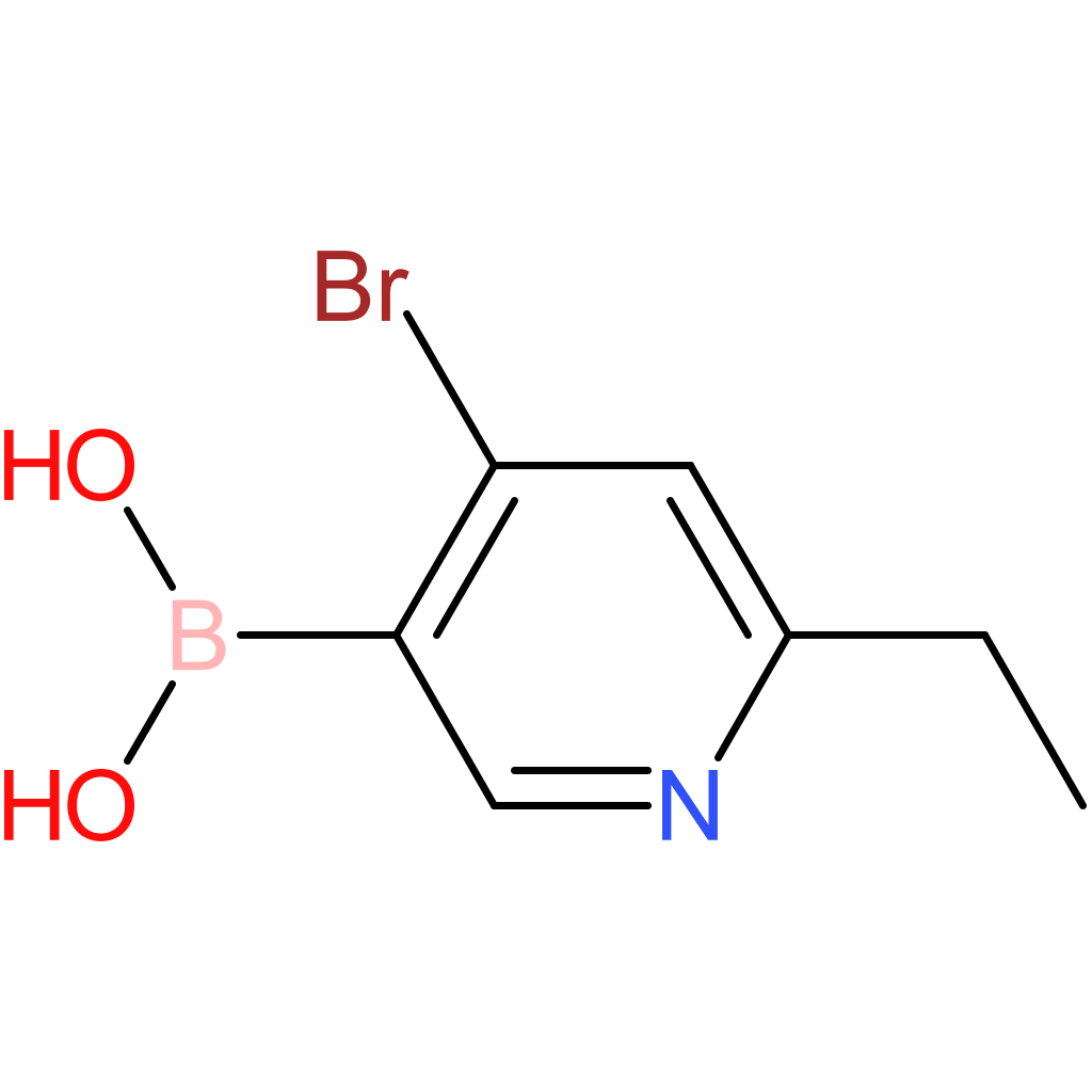 (4-bromo-6-ethylpyridin-3-yl)boronic acid