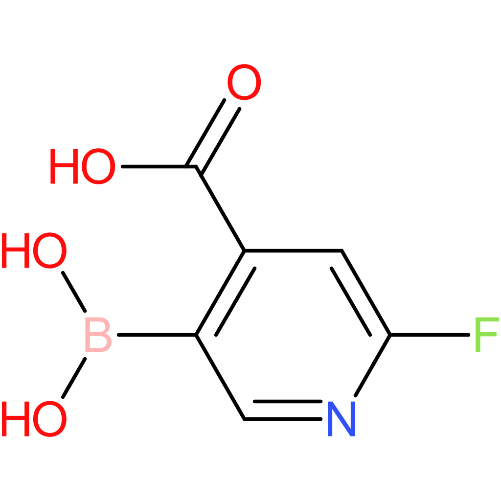 5-(dihydroxyboranyl)-2-fluoropyridine-4-carboxylic acid