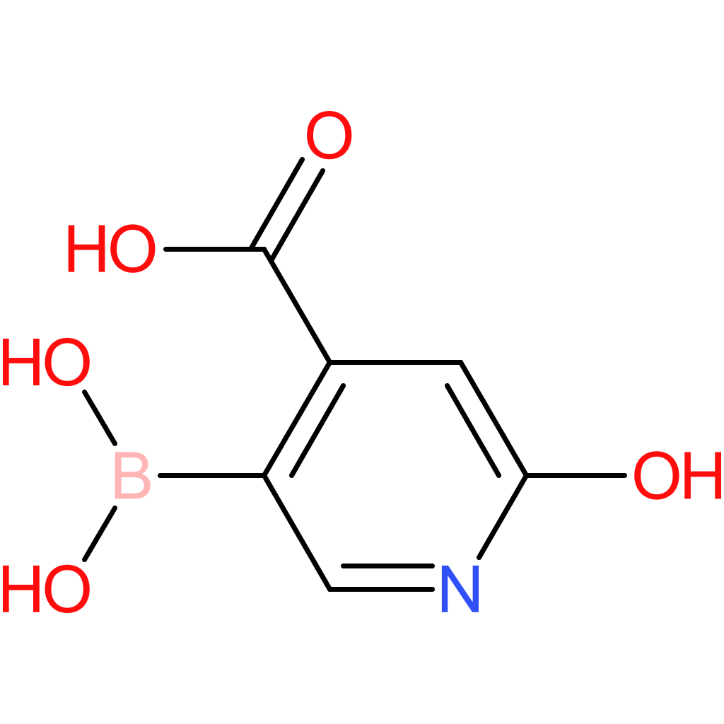5-(dihydroxyboranyl)-2-hydroxypyridine-4-carboxylic acid