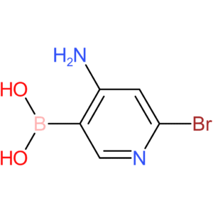(4-amino-6-bromopyridin-3-yl)boronic acid