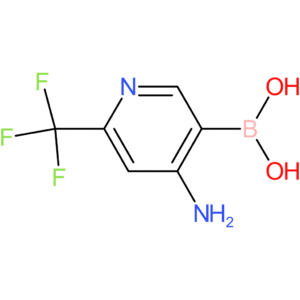 [4-amino-6-(trifluoromethyl)pyridin-3-yl]boronic acid