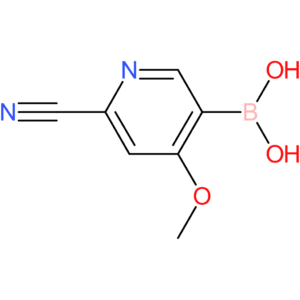 (6-cyano-4-methoxypyridin-3-yl)boronic acid
